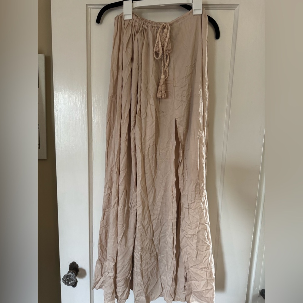 Hello Molly Nude Pink Skirt